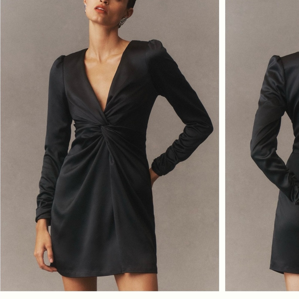 Black Anthropologie dress